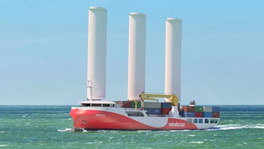 Des citoyens investissent dans le transport à la voile